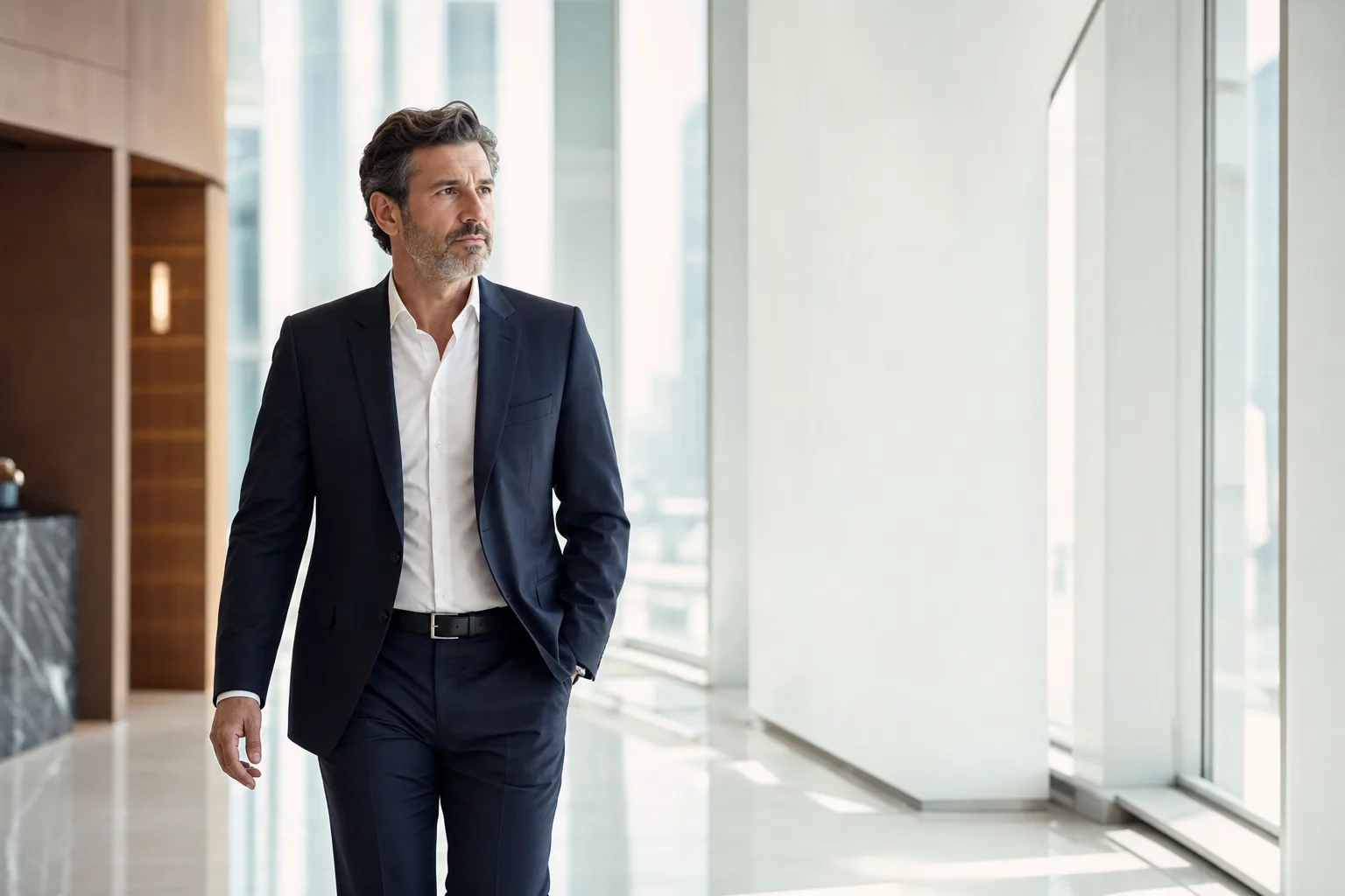 A fractional COO at work in a Dublin business setting